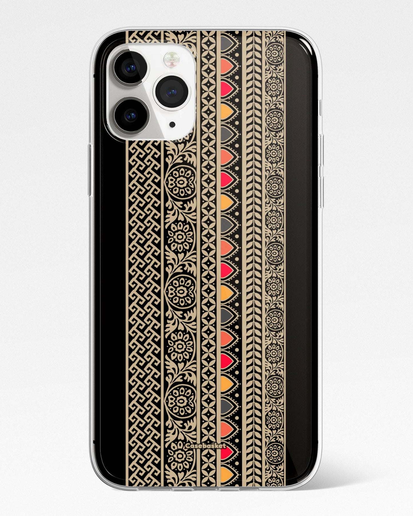 Handloom Inspired Border Phone Cover