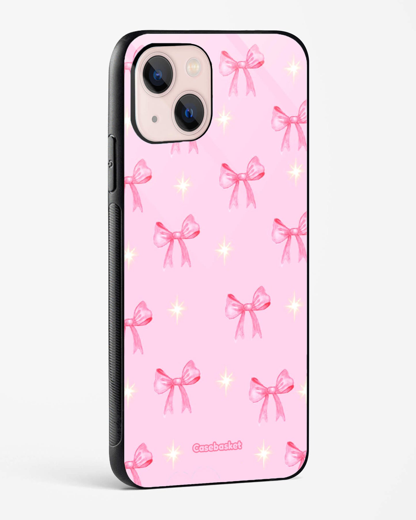 Pink Star Bow Aesthetic Phone Cover