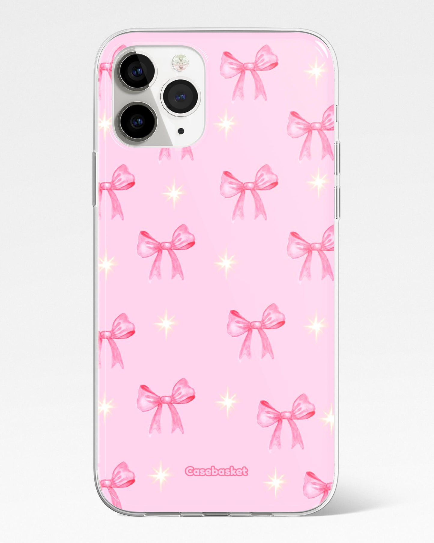 Pink Star Bow Aesthetic Phone Cover