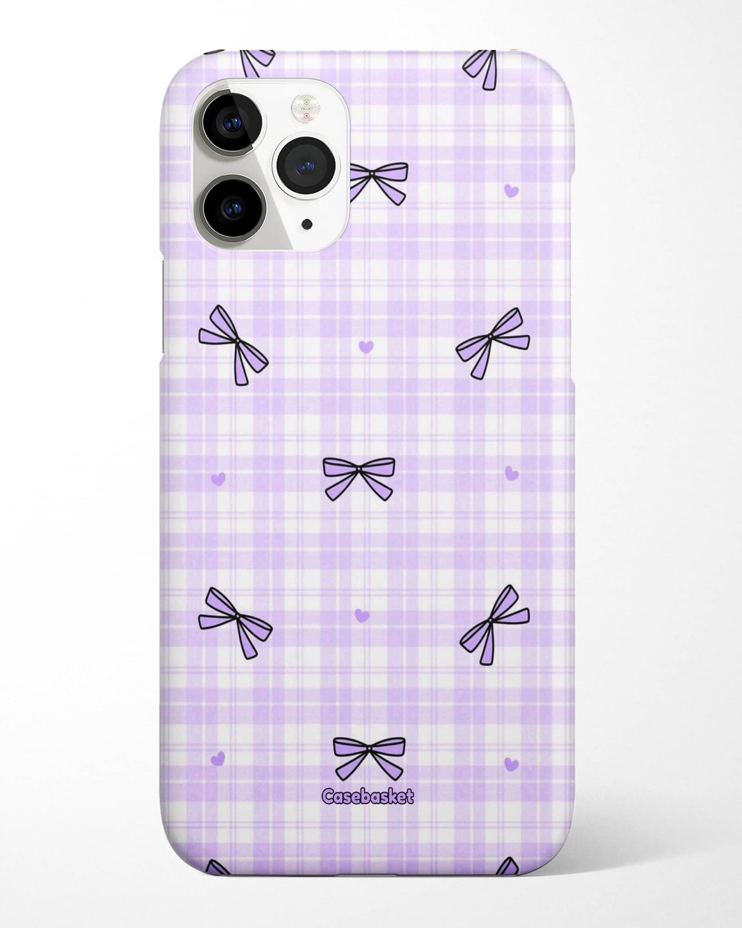Purple Ribbon Doodles Phone Cover