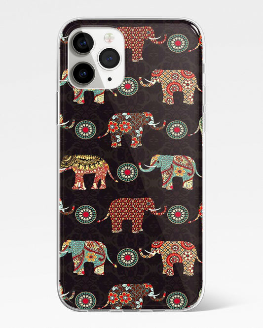 Royal Elephant Parade Mandala Phone Cover