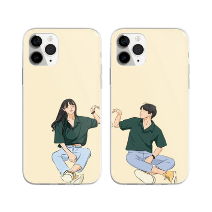 Heart Love Couple Phone Cover