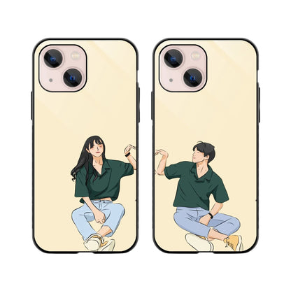Heart Love Couple Phone Cover