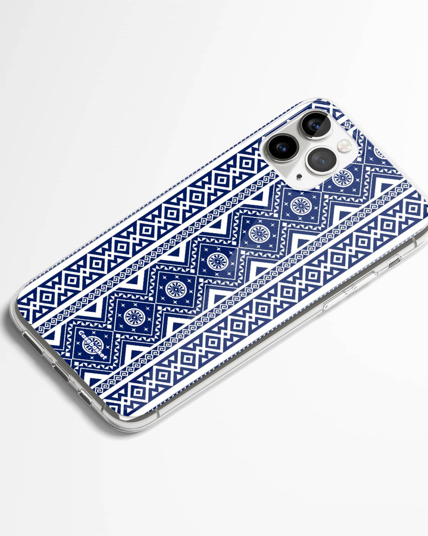 Ethnic Indigo Stripes Phone Cover