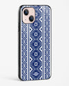Saanjh Blue Glossy Phone Cover
