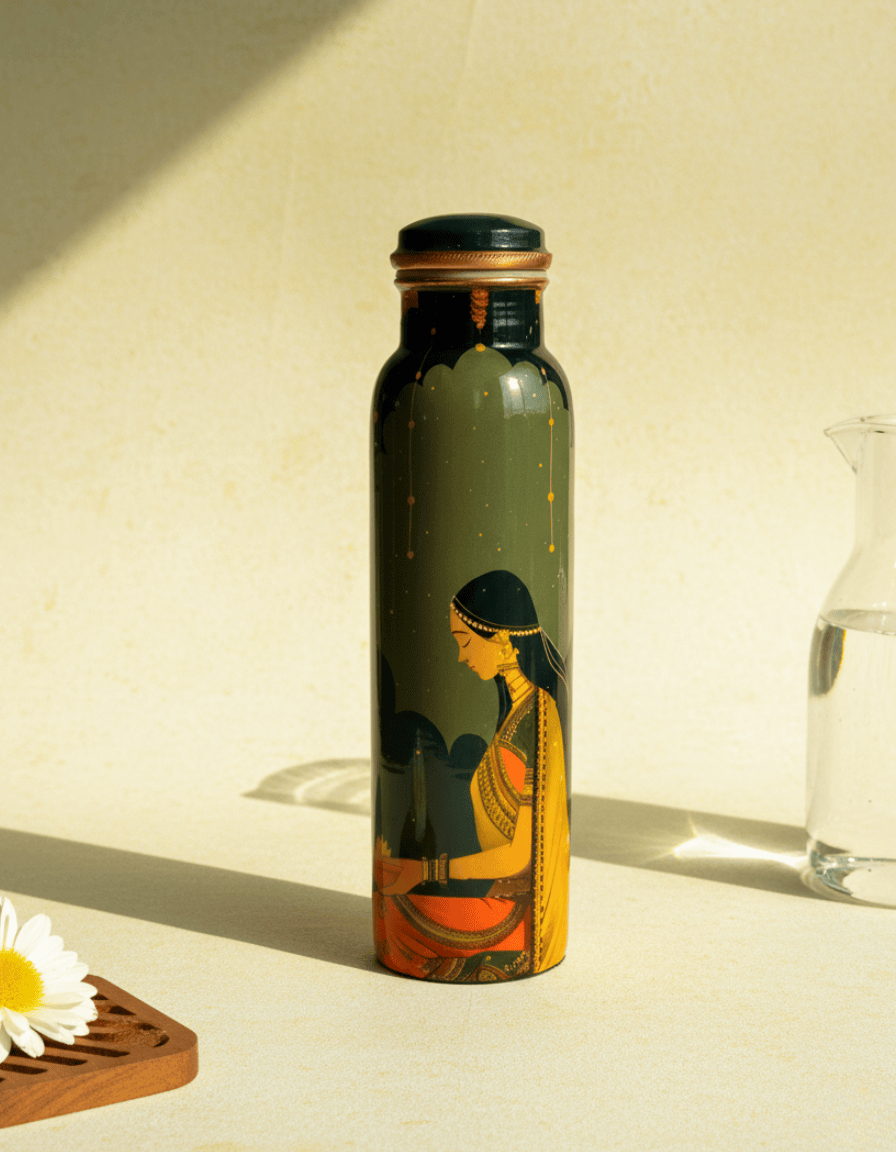 Aangan Aura Copper Bottle
