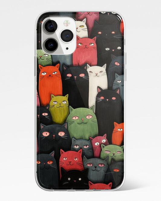 Purrfect Crowd Phone Cover