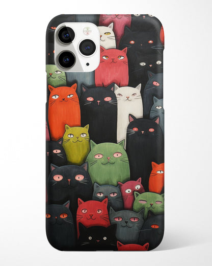 Purrfect Crowd Phone Cover