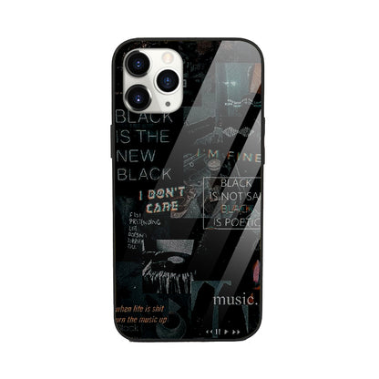 Gothic Wisdom Aesthetic Glossy Phone Cover