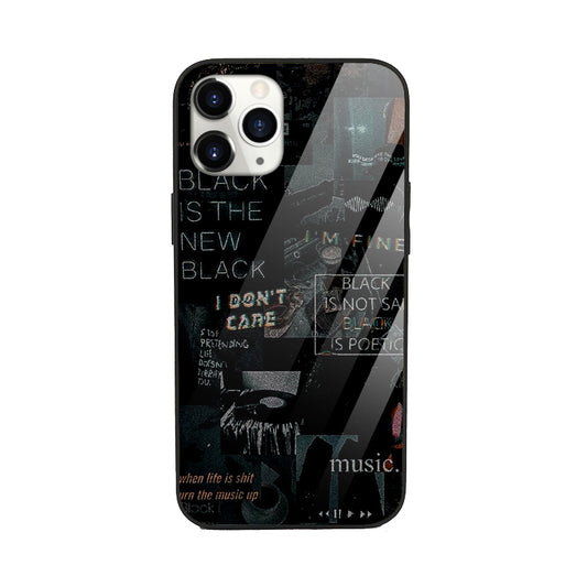 Gothic Wisdom Aesthetic Glass Phone Cover