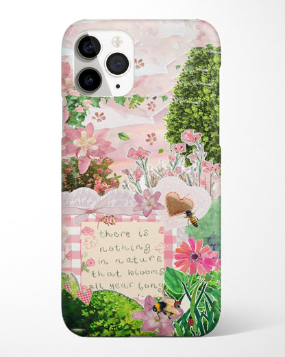 Pink Meadow Phone Cover