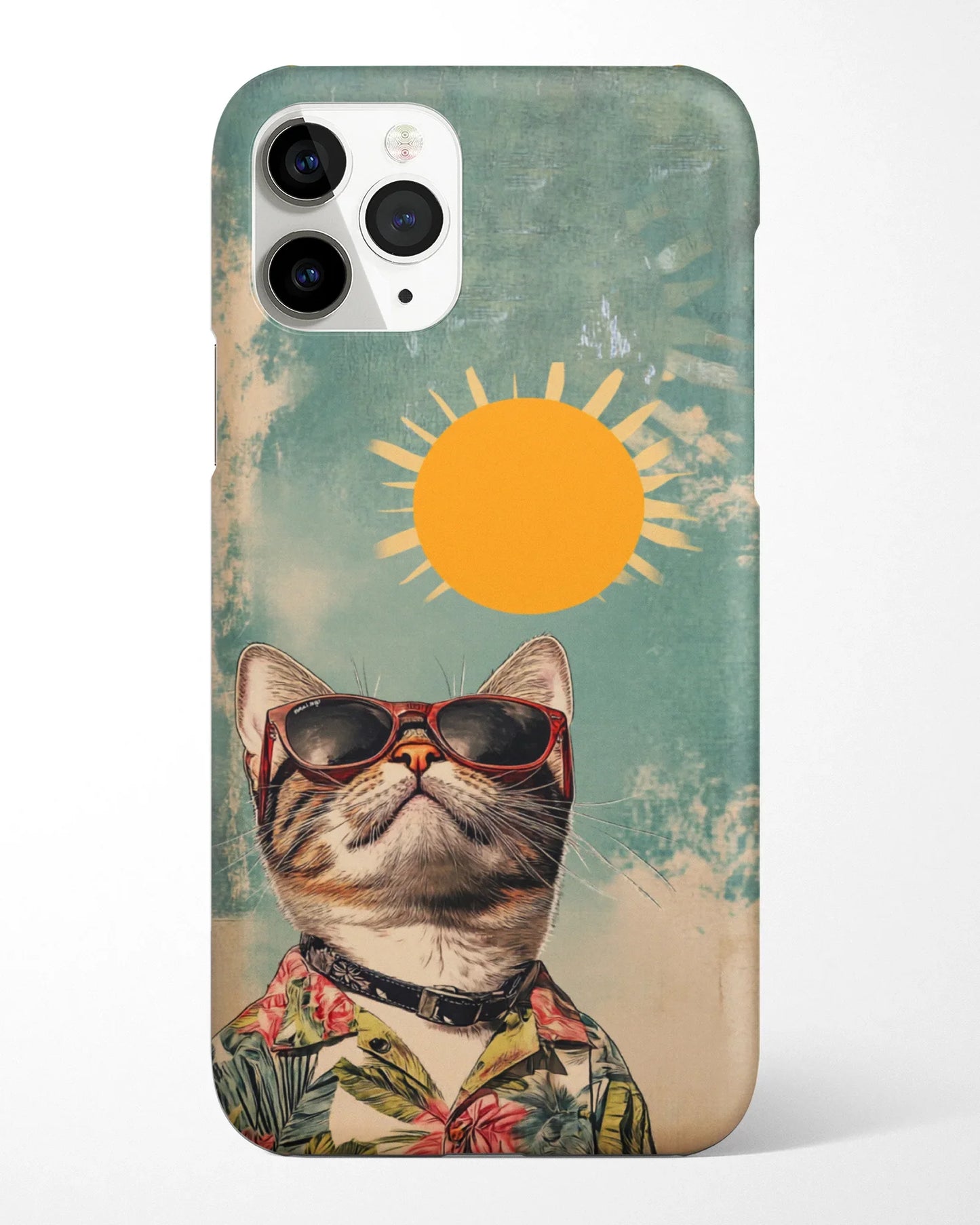 Sunny Vibes Cat Phone Cover