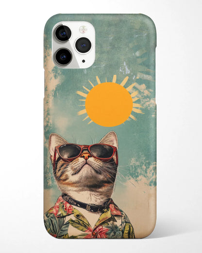 Sunny Vibes Cat Phone Cover