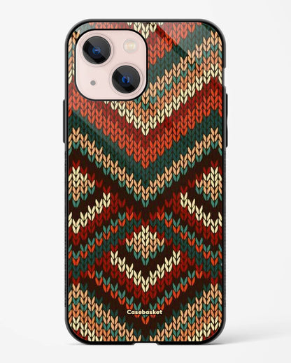 Woollen Knit Print Phone Cover