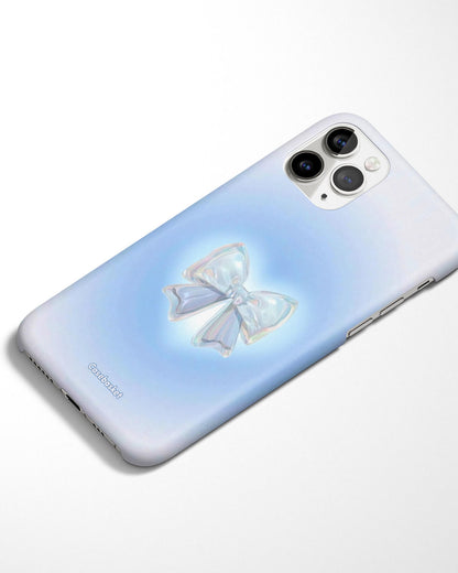 Pearl Glass Bow Phone Cover