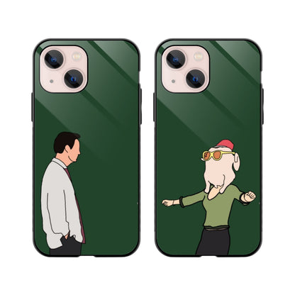 Chicken Dance Chaos Couple Phone Cover