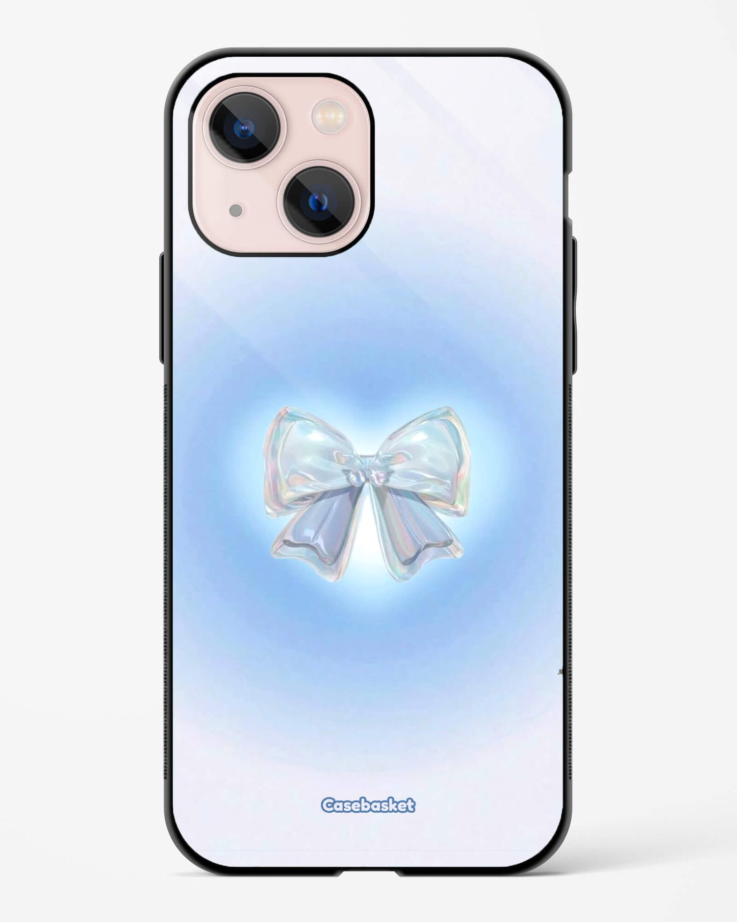 Pearl Glass Bow Phone Cover