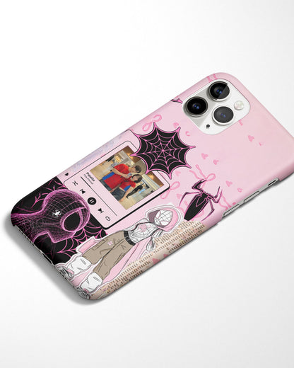Pink Gwen Playlist Phone Cover