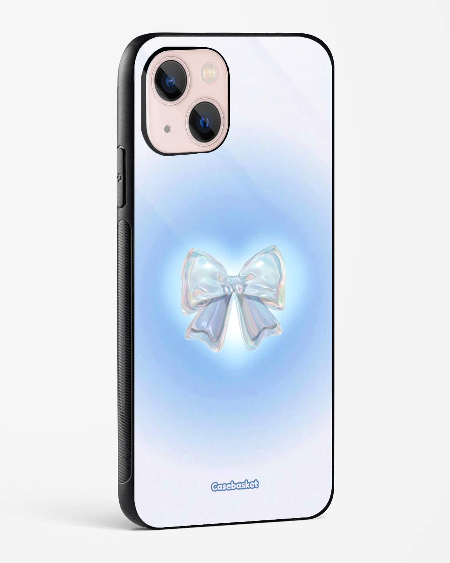 Pearl Glass Bow Phone Cover