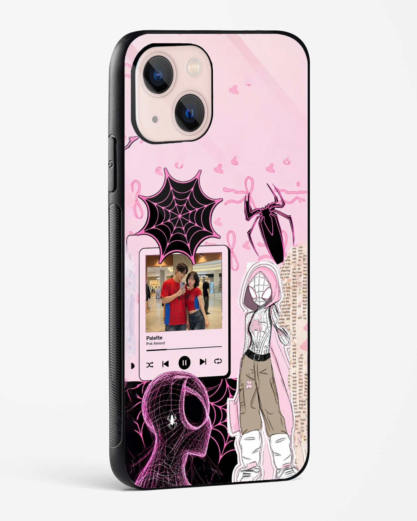 Pink Gwen Playlist Phone Cover