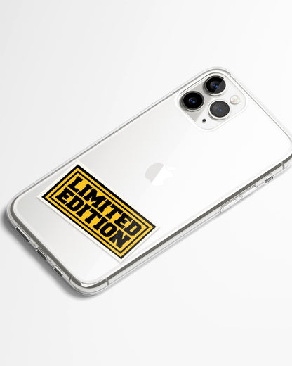 Limited Edition Transparent Phone Cover