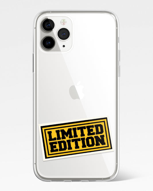 Limited Edition Transparent Phone Cover