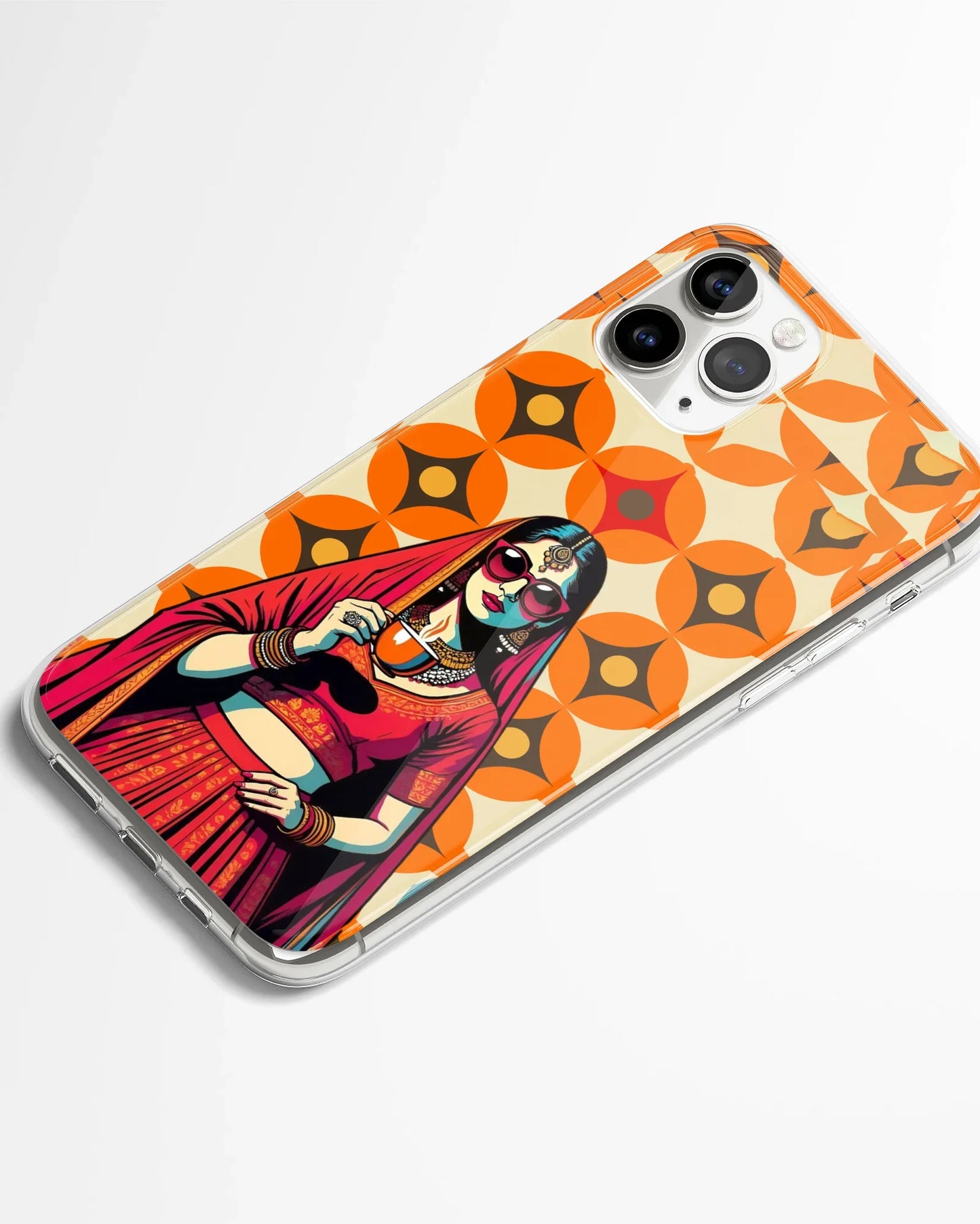 Retro Desi Chai Phone Cover