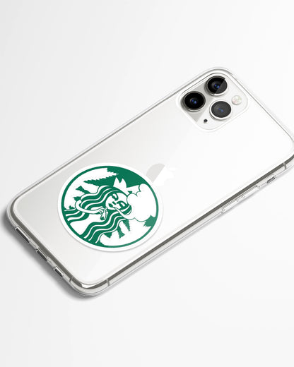 Sinful Sips Meme Transparent Phone Cover