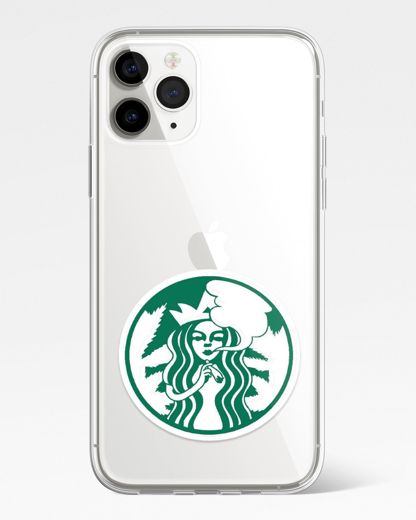 Sinful Sips Meme Transparent Phone Cover