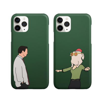Chicken Dance Chaos Couple Phone Cover