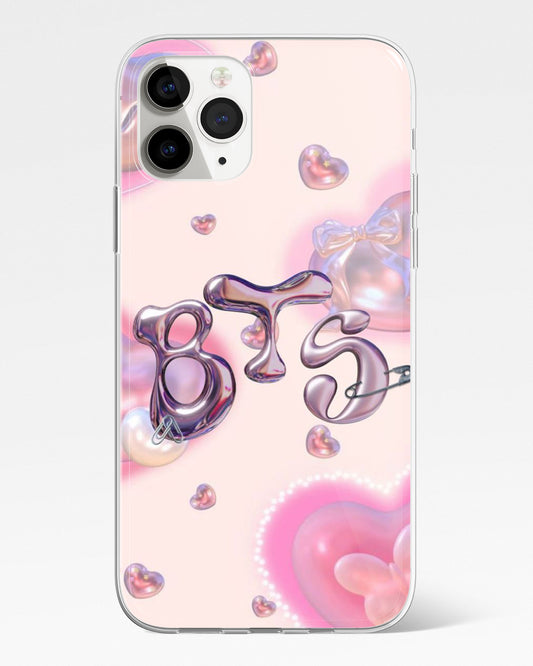 BTS Bubble Hearts Phone Cover