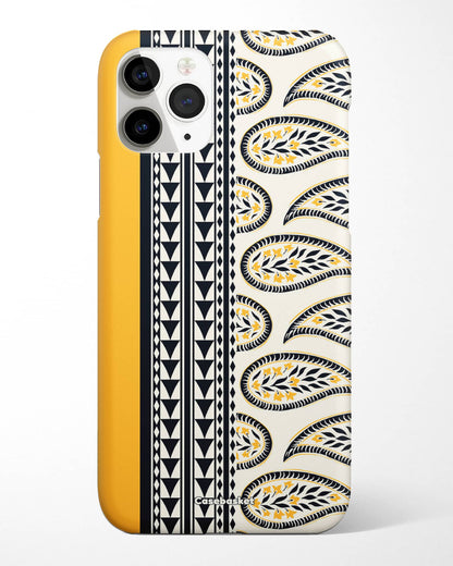 Mustard Paisley Print Phone Cover