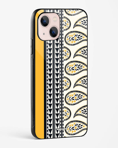 Mustard Paisley Print Phone Cover