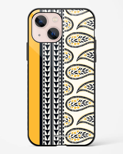 Mustard Paisley Print Phone Cover