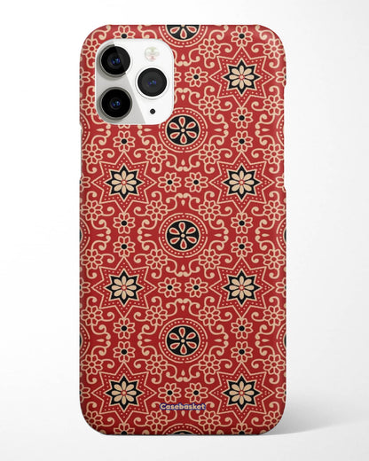 Ajrakh Star Print Phone Cover