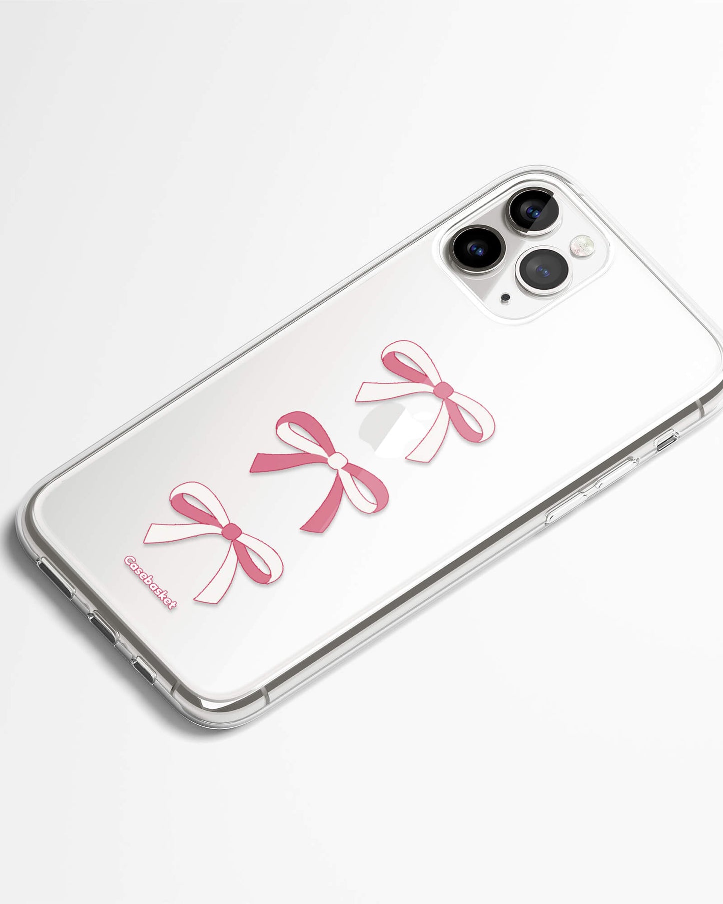 Pink Ribbon Trio Silicone Phone Cover