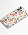 Y2K Flower Power Silicone Phone Cover