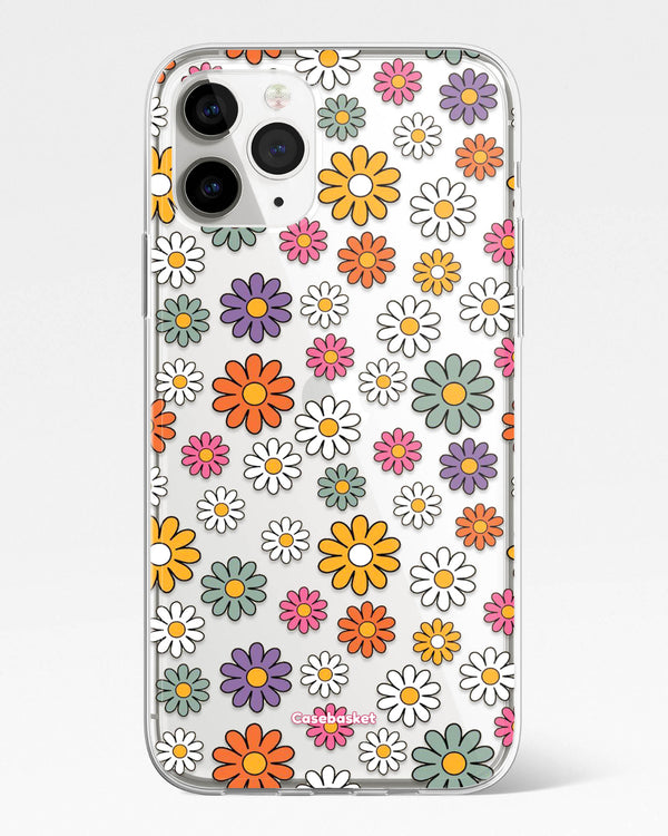 Y2K Flower Power Silicone Phone Cover