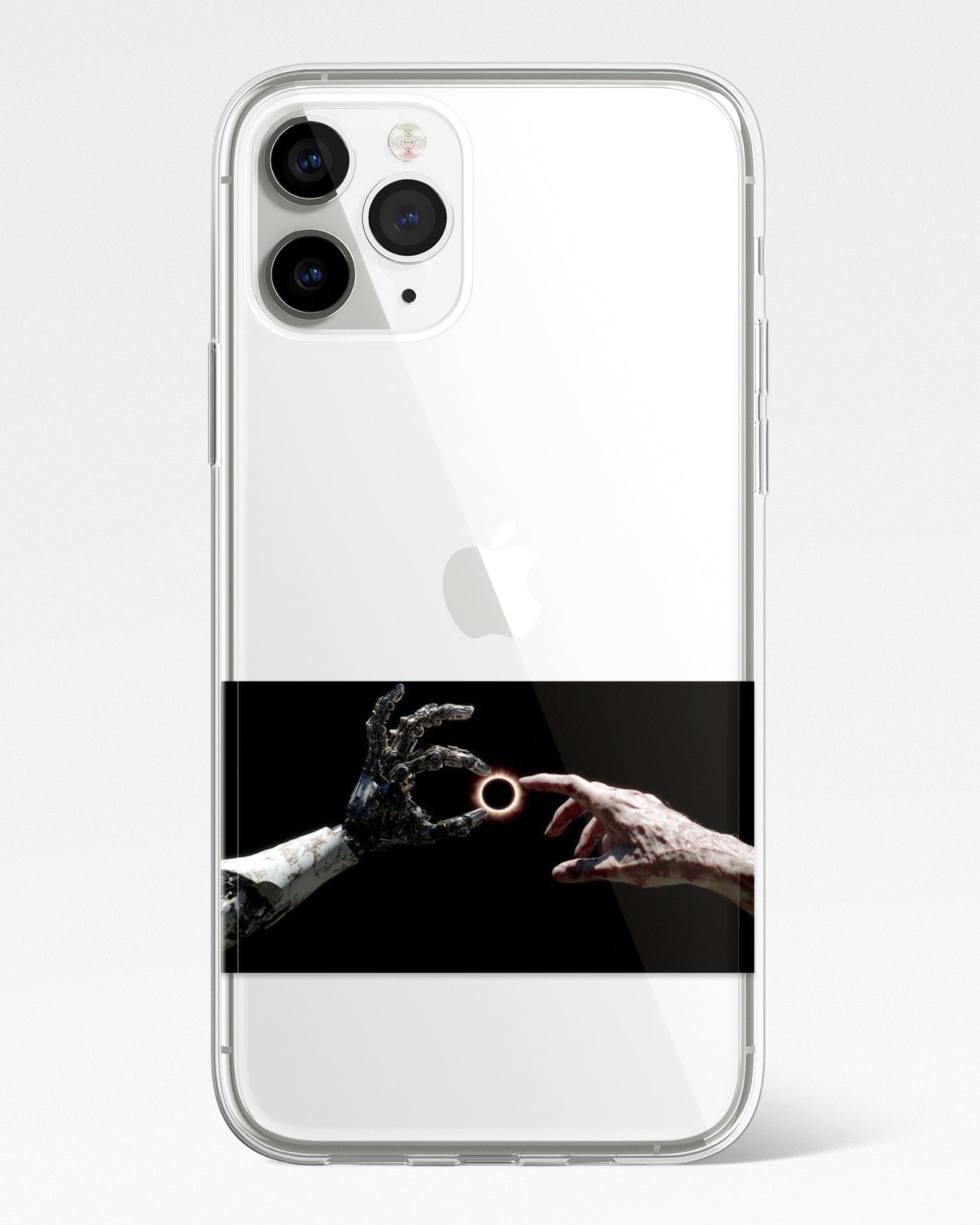 The First Touch Transparent Silicone Phone Cover