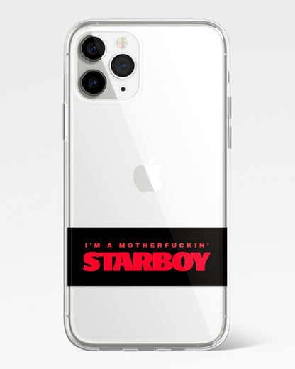 Born to Shine Transparent  Silicone Phone Cover