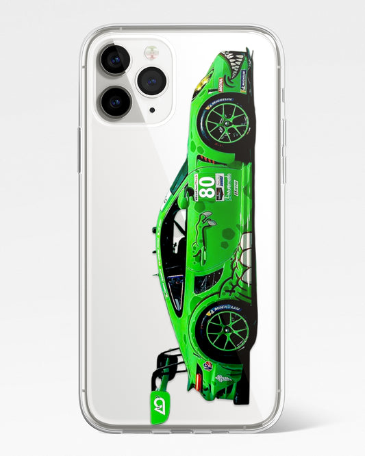 Green Venom Transparent  Silicone Phone Cover