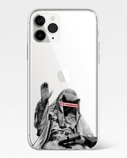 Censored Truth Transparent  Silicone Phone Cover