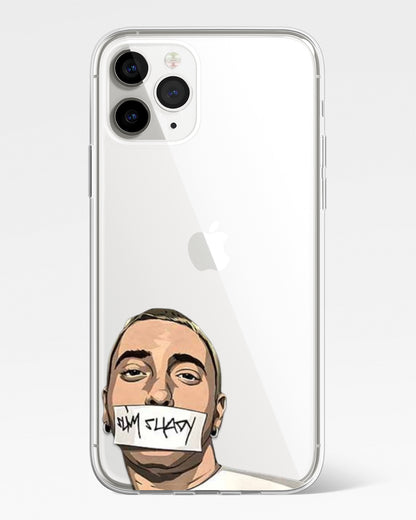 Silenced Shady Transparent  Silicone Phone Cover