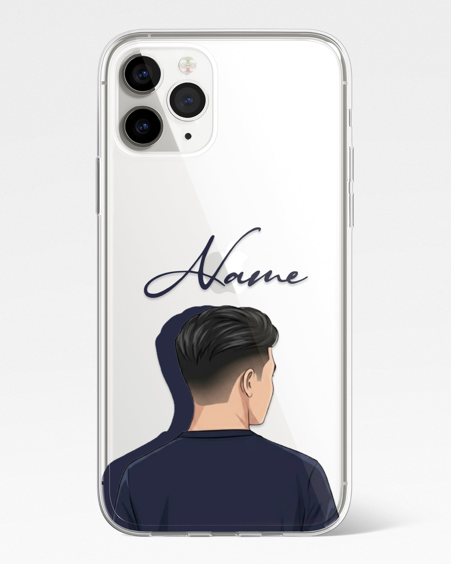 Unspoken Name Transparent  Silicone Phone Cover