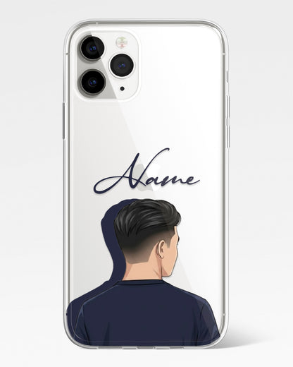 Unspoken Name Transparent  Silicone Phone Cover