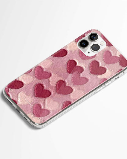 Pastel Heart Art Phone Cover