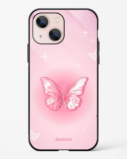 Pink Butterfly Glow Phone Cover