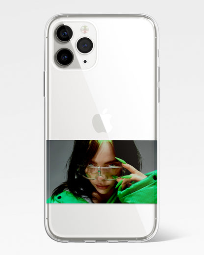 Don’t Blink Transparent  Silicone Phone Cover