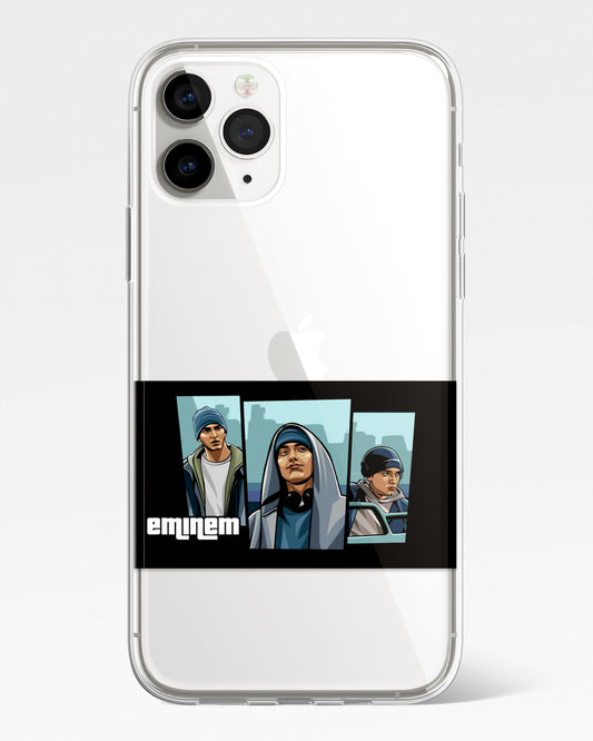 No Apologies Transparent Silicone Phone Cover