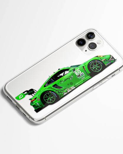 Green Venom Transparent  Silicone Phone Cover